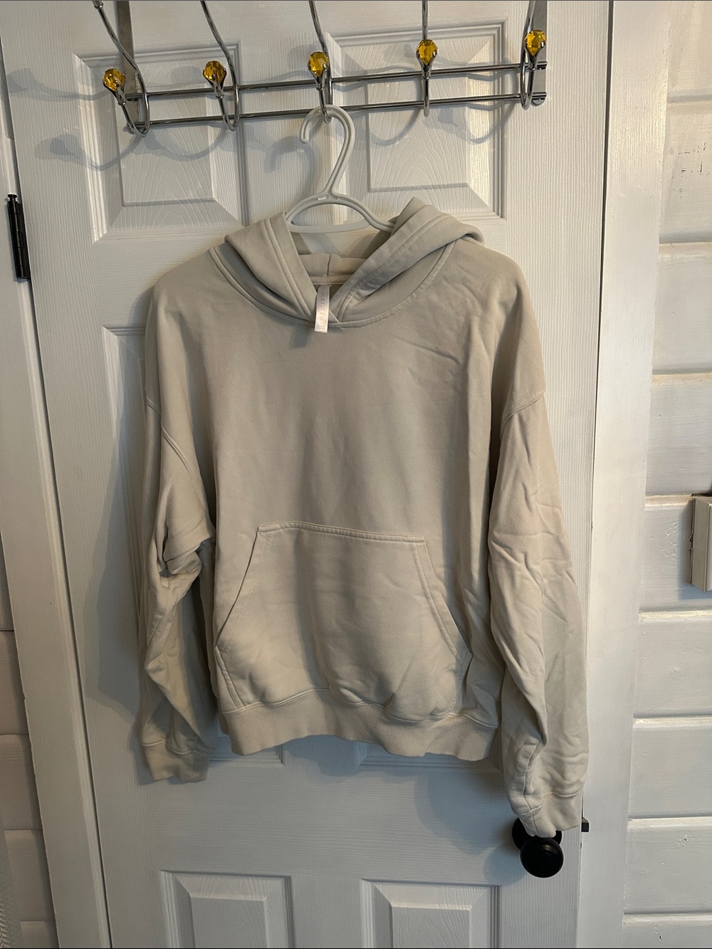 Off White Hooded Sweatshirt